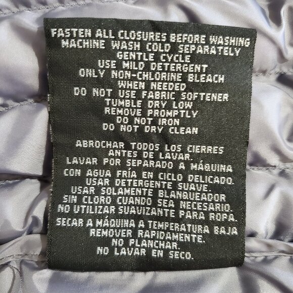 32 Degrees Heat Packable Grey Vest Silver Lightweight Size XL - Picture 11 of 13